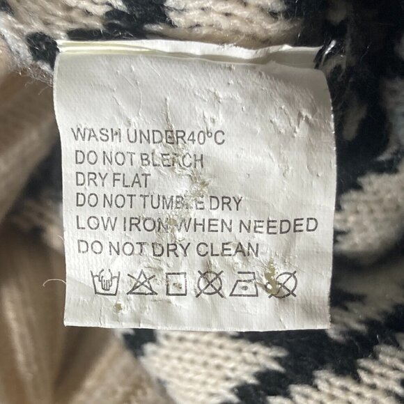 Houndstooth Ladies Sweater Vest Classic Comfy Academia Heritage Capsule WR - Picture 11 of 11